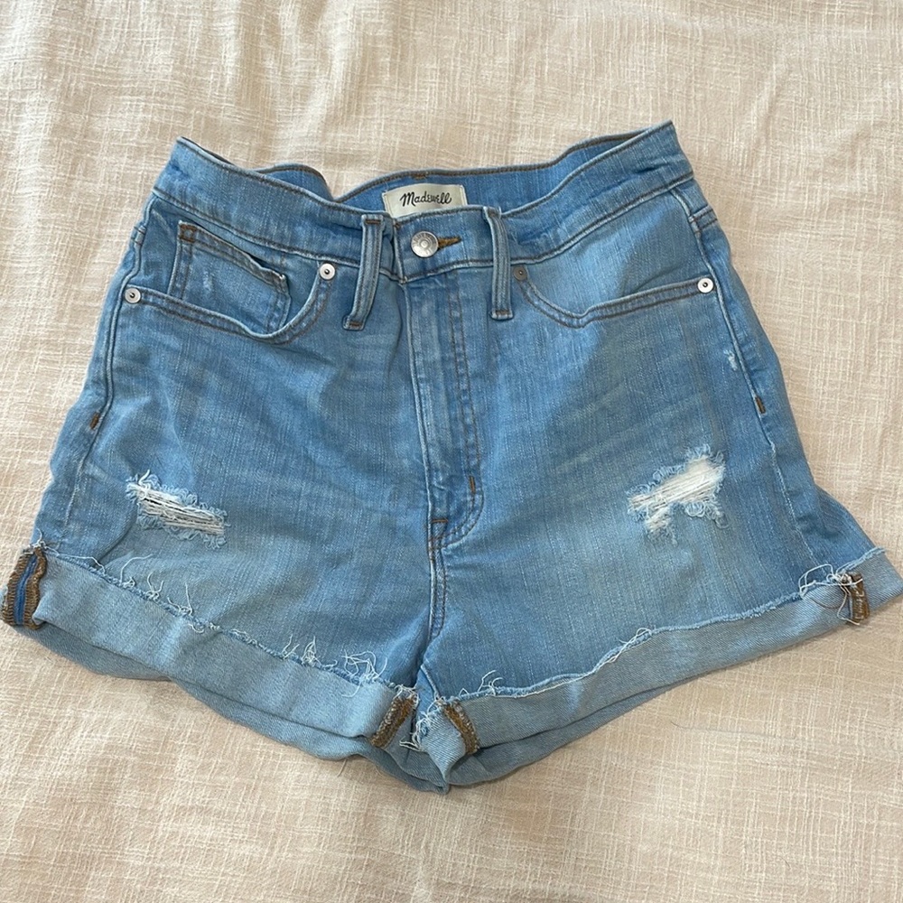Madewell Blue Jean Shorts